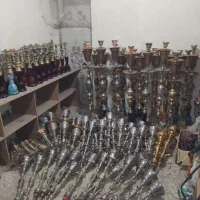 تعدادی قلیون برنجی