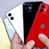 ایفون ۱۱ دو سیم کارت-۱۲۸ گیگ -رنگ قرم