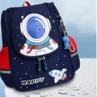 کوله وارداتی طرح فضانورد و جامدادی ست