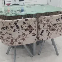 میز ناهارخوری بسیار شیک و تمیز چهارنفره|میز و صندلی غذاخوری|آبادان, |دیوار