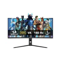 مانیتور ترید و گیمینگ Redragon GMQ3418RVC