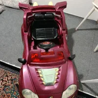 ماشین شارژی نو دو نفره درب باز شو باطری آک نو