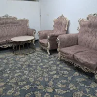 مبل سلطنتی|مبلمان خانگی و میز عسلی|اشتهارد, |دیوار