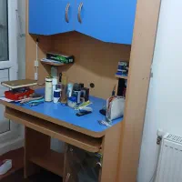 میز کامپیوتر تحریر و کتابخانه