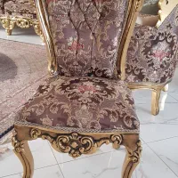 مبلمان پذیرایی ۹ نفره ومیز ناهارخوری ۸ نفره|مبلمان خانگی و میز عسلی|لاهیجان, کوه بیجار|دیوار