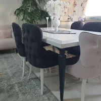 ست سرویس مبلمان 7 نفره و میز ناهار خوری 6 نفره|مبلمان خانگی و میز عسلی|بندرعباس, |دیوار