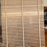 پرده کرکره MDF طرح چوب کاملا نو و سالم