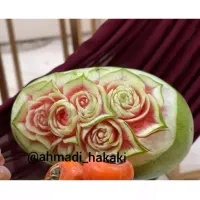 آموزش حکاکی ومیوه آرایی