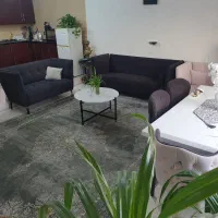 ست سرویس مبلمان 7 نفره و میز ناهار خوری 6 نفره