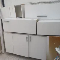 ۴متر کابینت با هود وسینک ظرفشویی|آب‌چکان و نظم‌دهنده ظروف|سنندج, |دیوار