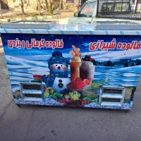 دو مخزن و تک مخزن فالوده بستنی