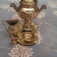 سماور زغالی برنجی