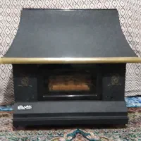 بخاری مدل شومینه ای با گرمایش بالا