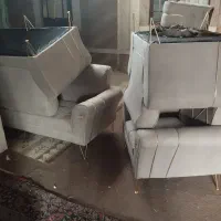 مبل 7نفره راحتی پایه استیل|مبلمان خانگی و میز عسلی|آفتاب, |دیوار