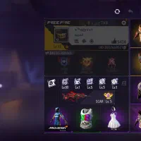 اکانت فری فایر طاق با فری فایر