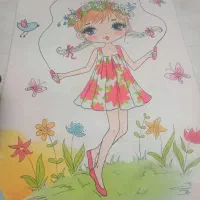 فرش اتاق کودک مدل دخترانه ۴ متری