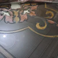 میز ناهارخوری ۶ نفره|میز و صندلی غذاخوری|لاهیجان, شیشه گران|دیوار