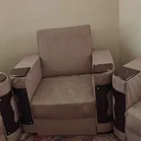 مبل تخت شو ۸نفره|مبلمان خانگی و میز عسلی|تهران, خزانه|دیوار
