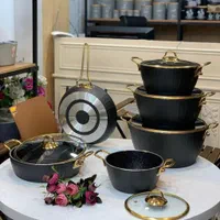 سرویس قابلمه 11 پارچه اویز پلاس مدل ویولا