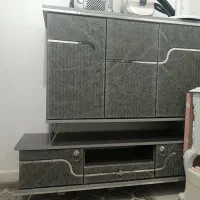 سرویس چوب ، اینه کنسول و میز تی وی با جاکفشی