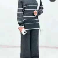 ست بلوز شلوار بافت