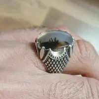 انگشتر  شجر  نقره