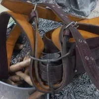 هیکلی چرم گاومیش درجه یک