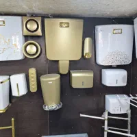 شلف فلزی استند سرویس بهداشتی حمام دستشویی جا شامپو|لوازم سرویس بهداشتی|فردیس, فردیس|دیوار