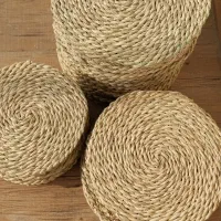 زیربشقابی حصیری