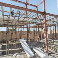 اسکلت فلزی الماتور بندی