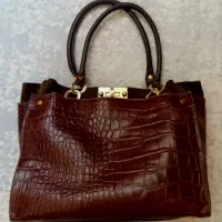 کیف چرم طبیعی chloe