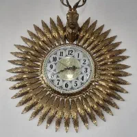 ساعت برنجی کله گوزنی