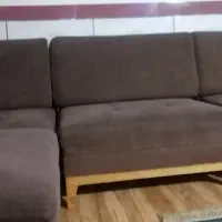 مبل ال 9 نفره شیک و با دوام|مبلمان خانگی و میز عسلی|نگین شهر, |دیوار