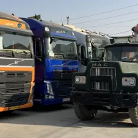 خریدارانواع کامیون های کشنده و ارائه گواهی اسقاط