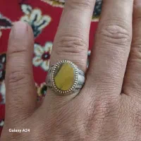 انگشتر نقره چشم ببر