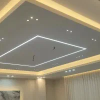 اجرای کناف پی وی سی تایل ۶۰×۶۰|خدمات پیشه و مهارت|داران, |دیوار