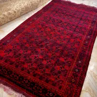 فرش دستباف پشمی قرمز ۲.۵×۱.۷