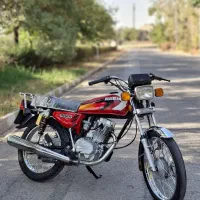 موتورسیکلت هندا تمیز درحد آماده تعویض پلاک