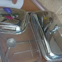 سوفله خوری تک و دوقلو استیل رنگ ثابت|ظروف سرو و پذیرایی|مشهد, حسابی جنوبی (شهرک غرب)|دیوار