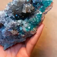 سنگ سلستین جواهری کلکسیونی