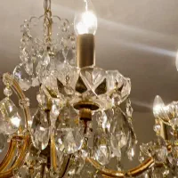 لوستر طلاکوب|لوستر و چراغ آویز|تهران, درکه|دیوار