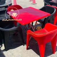 میز و صندلی پلاستیکی طرح ستاره نهارخوری بامیزتاشو