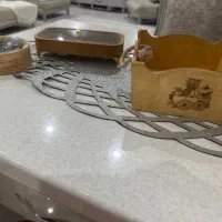 سه تیکه ظرف چوبی درحدنو هرسه با هم این قیمت