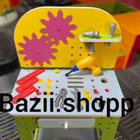 میز ابزار چوبی/خانه مشاغل کودک/تجهیز خانه بازی/مهد|اسباب‌‌بازی|تهران, نعمت‌آباد|دیوار