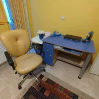میز کامپیوتر و تحریر ام دی اف به همراه صندلی گردان|میز تحریر و کامپیوتر|تهران, ستارخان|دیوار