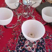 لوستر نو شیشه ای