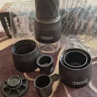 قهوه سازِ مسافرتی به همراه آسیاب قهوه