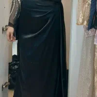 لباس مجلسی کار شده تن خور شیک سایز ۴۲