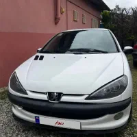 پژو ۲۰۶ تیپ ۲ بدون رنگ