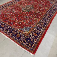 فرش دستباف (بساک)۹ متری ساروق ۲ سانت گوشتدارد|فرش|مشکیندشت, |دیوار